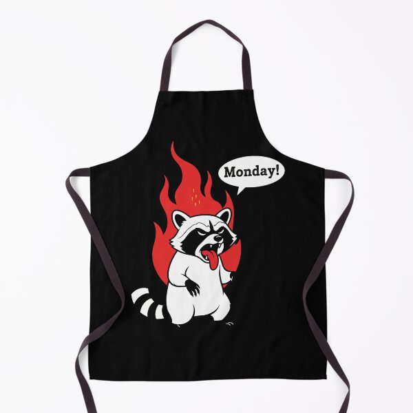 Item preview, Monday Mood Raccoon designed and sold by Ikibrai.