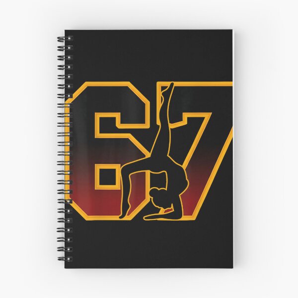 Item preview, Gymnastics 67 Six Seven Bold Silhouette T-Shirt designed and sold by LashondaGreen89.