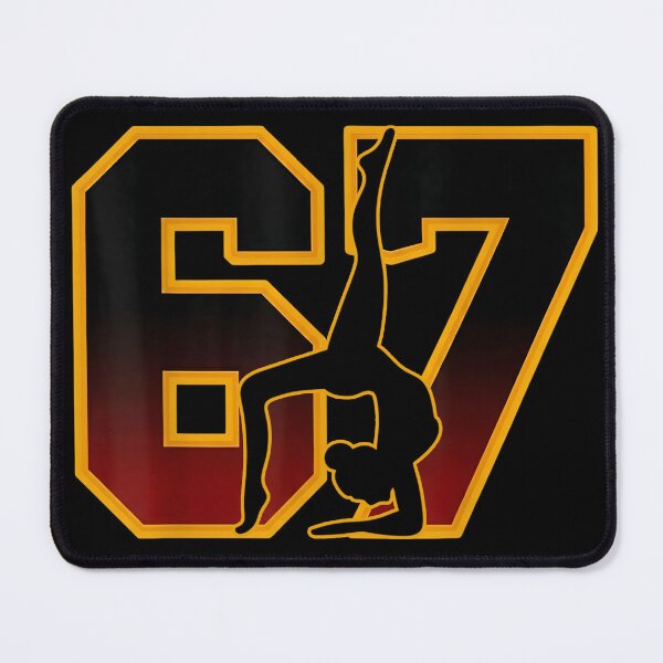 Item preview, Gymnastics 67 Six Seven Bold Silhouette T-Shirt designed and sold by LashondaGreen89.