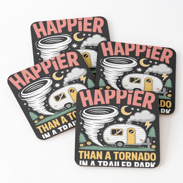 Item preview, Happier Than a Tornado in a Trailer Park Party designed and sold by lamsaoniutoi.
