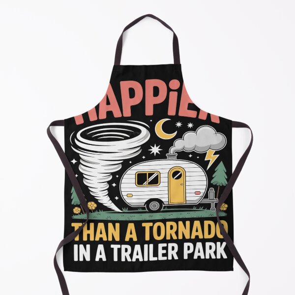 Item preview, Happier Than a Tornado in a Trailer Park Party designed and sold by lamsaoniutoi.