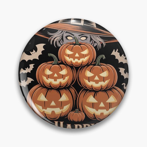 Item preview, Happy Halloween Witch and Pumpkins Premium designed and sold by lamsaoniutoi.