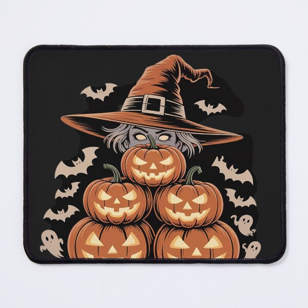 Item preview, Happy Halloween Witch and Pumpkins Premium designed and sold by lamsaoniutoi.