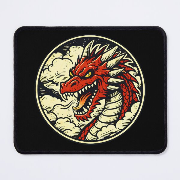 Item preview, Red Dragons Roar designed and sold by Agora-Arts.