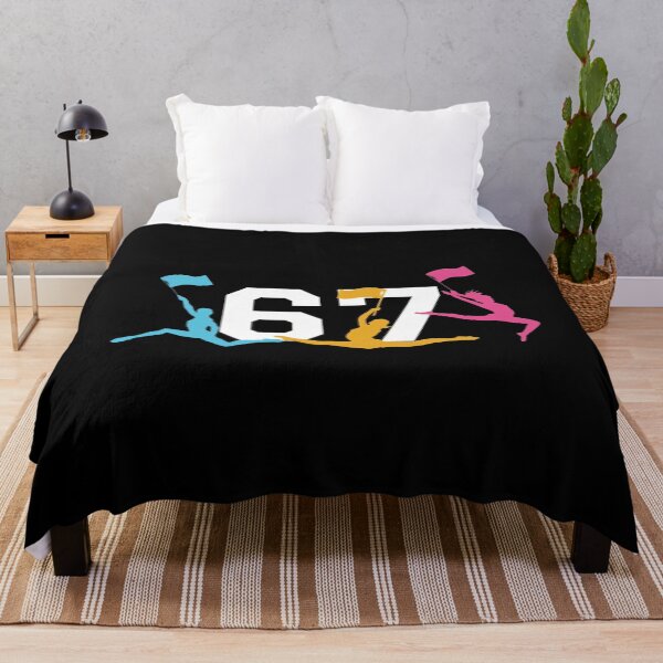 Item preview, Color Guard 67 Six Seven Flag Team Silhouette Design designed and sold by LashondaGreen89.
