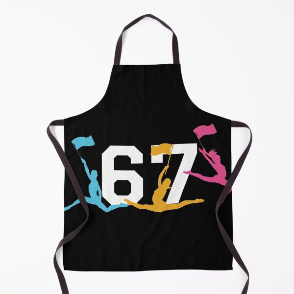 Item preview, Color Guard 67 Six Seven Flag Team Silhouette Design designed and sold by LashondaGreen89.