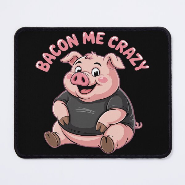 Artikelvorschau, Bacon Me Crazy Pig Feier Geburtstag Bauernhof Tier Schwein entworfen und verkauft von countntenov.