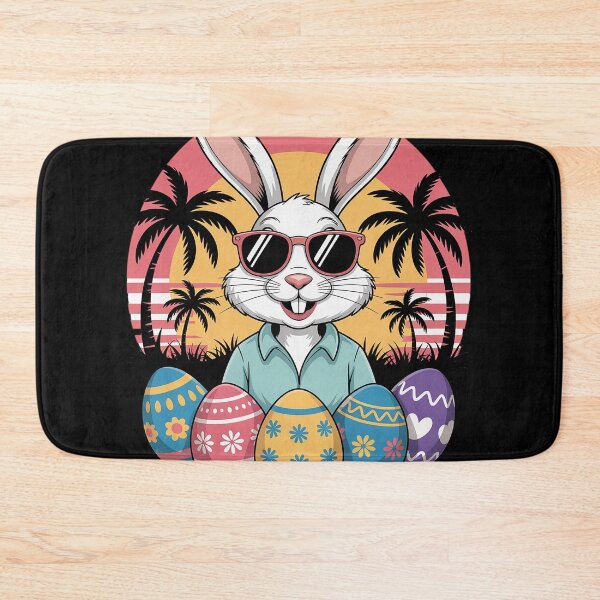 Item preview, Cute Easter Bunny Miami Look Colourful Eggs designed and sold by LindseyKris.