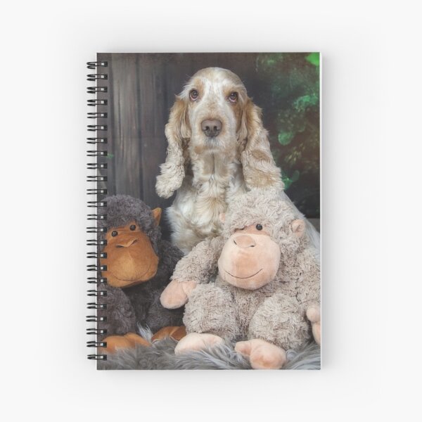 The monkeys Spiral Notebook