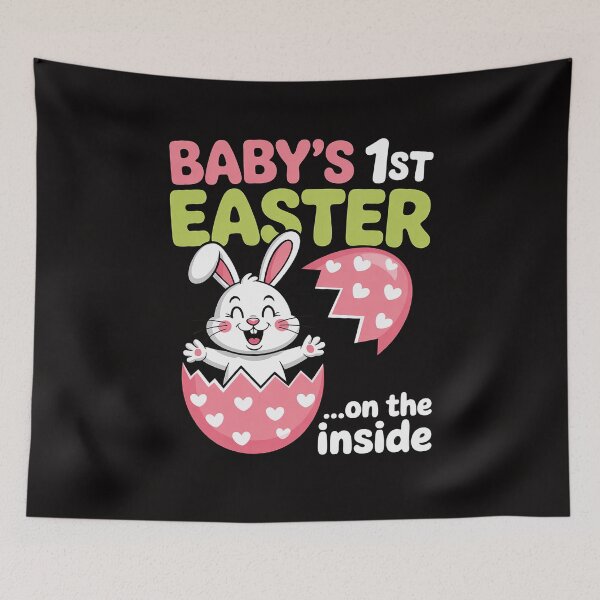 Item preview, Cute Baby's 1st Easter Baby Announcement designed and sold by HudsonErik.
