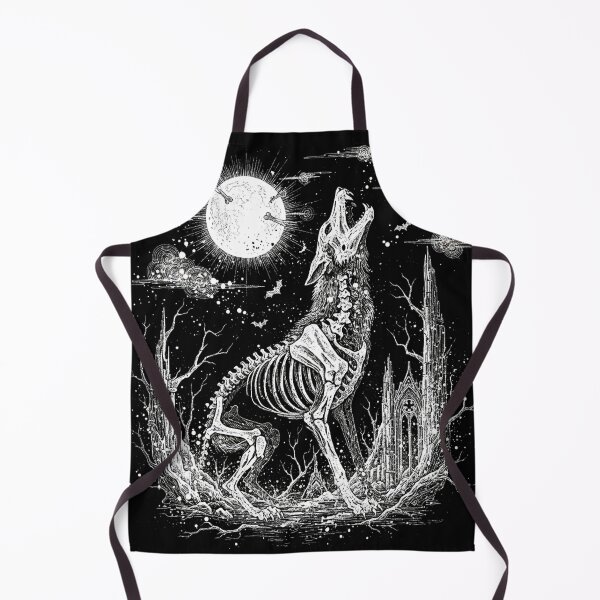 Item preview, Howling Skeleton Wolf designed and sold by Apocalyptik Designs .
