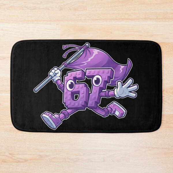 Item preview, Cartoon 67 Six Seven Color Guard Mascot T-Shirt designed and sold by LashondaGreen89.