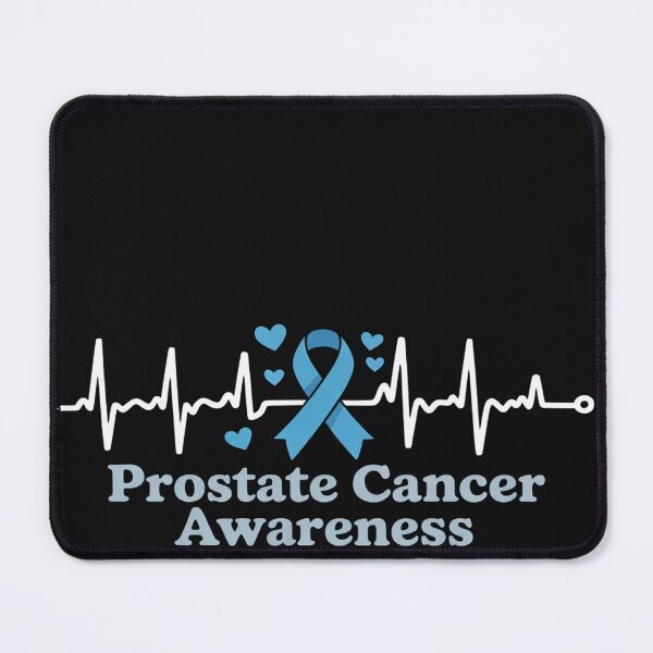 Item preview, Heartbeat Light Blue Ribbon Prostate Cancer Awareness designed and sold by lamsaoniutoi.