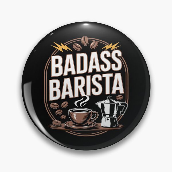Item preview, Badass Barista Espresso Coffee Café Expert designed and sold by Slwankol.