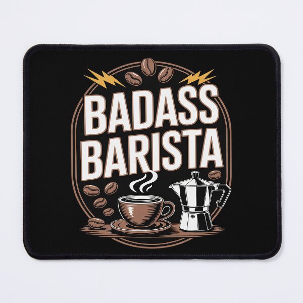 Item preview, Badass Barista Espresso Coffee Café Expert designed and sold by Slwankol.