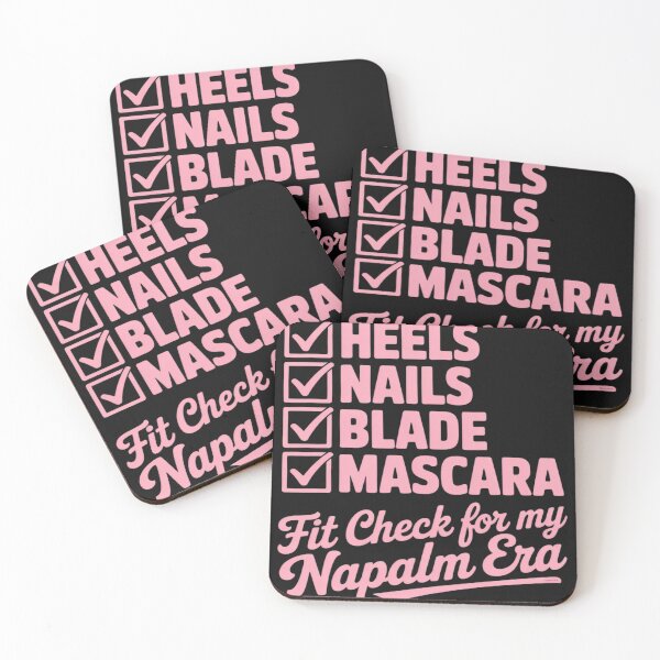 Item preview, Heels Nails Blade Mascara Fit Check for My Napalm Era designed and sold by lamsaoniutoi.
