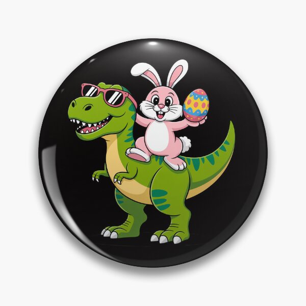 Item preview, Bunny Riding T-Rex Cute Dino-saur Happy Easter designed and sold by HudsonErik.