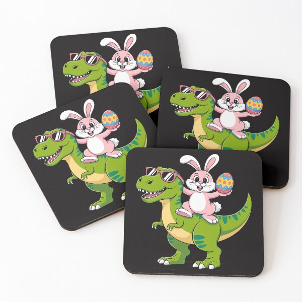 Item preview, Bunny Riding T-Rex Cute Dino-saur Happy Easter designed and sold by HudsonErik.