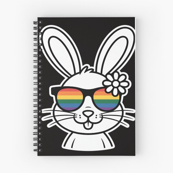 Item preview, Bunny Gay Pride LGBTQ Bunny Rainbow Sunglasses Happy Easter designed and sold by HudsonErik.