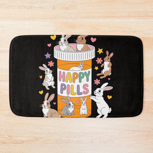 Item preview, Bunny Happy Pills Medicine Pharmacist Nurse Easter Nursing designed and sold by HudsonErik.