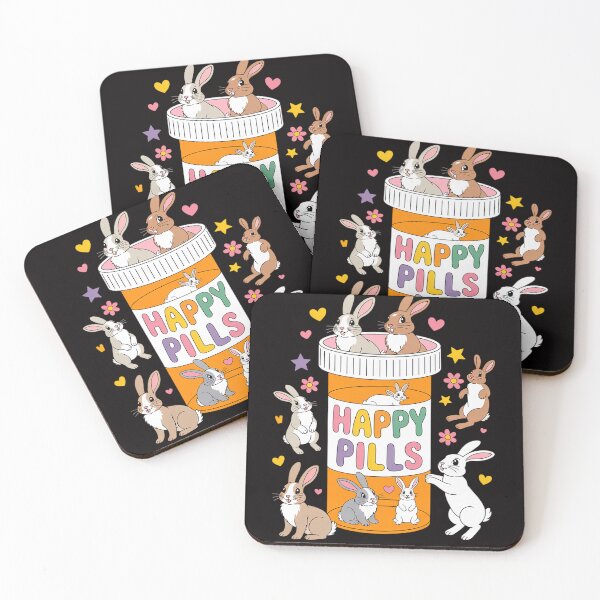 Item preview, Bunny Happy Pills Medicine Pharmacist Nurse Easter Nursing designed and sold by HudsonErik.