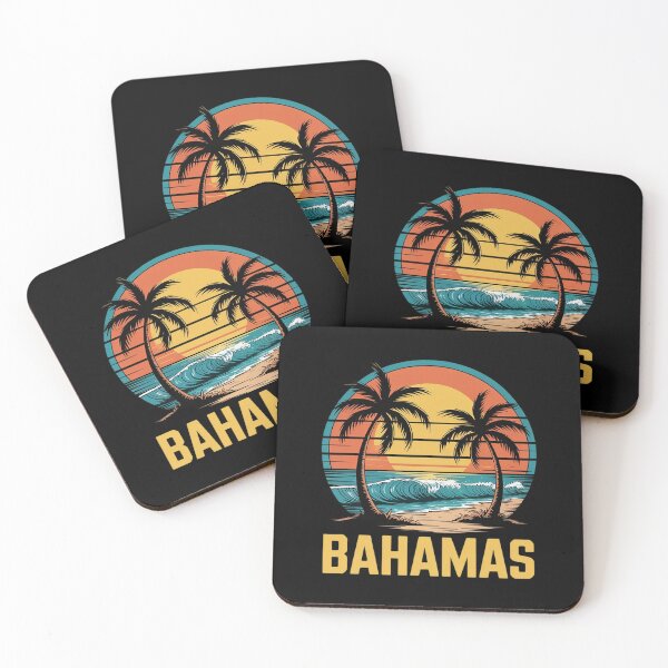 Item preview, Bahamas Sunset Palm Trees Ocean Vacation designed and sold by Slwankol.