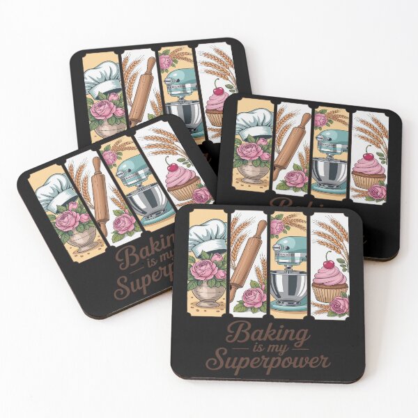 Item preview, Baking Baker Brushstroke Coquette Baking Is My Superpower designed and sold by Slwankol.