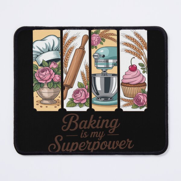 Item preview, Baking Baker Brushstroke Coquette Baking Is My Superpower designed and sold by Slwankol.