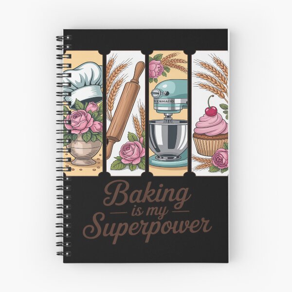 Artikelvorschau, Backen Bäcker Pinselstrich Kokette Backen ist meine Superkraft entworfen und verkauft von Slwankol.