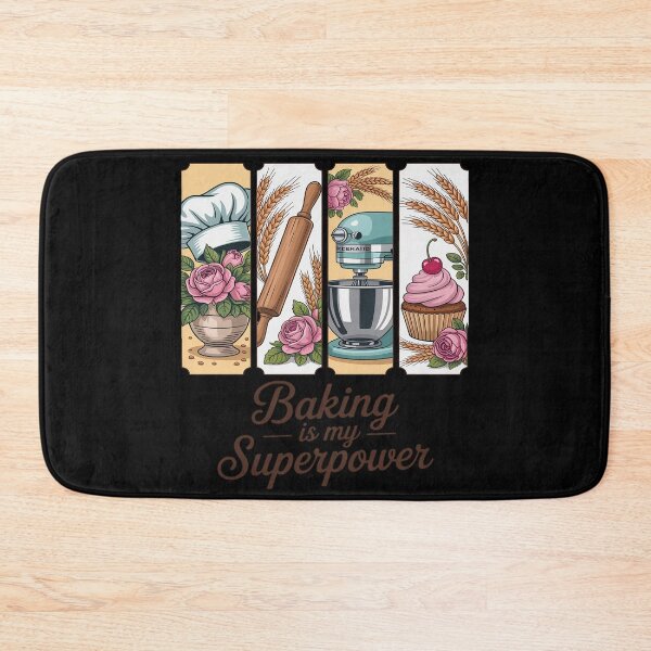 Item preview, Baking Baker Brushstroke Coquette Baking Is My Superpower designed and sold by Slwankol.