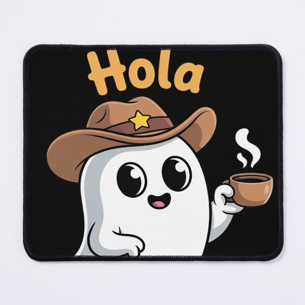 Item preview, Hola Amighosts Funny Spanish Halloween Cowboy Ghost designed and sold by lamsaoniutoi.