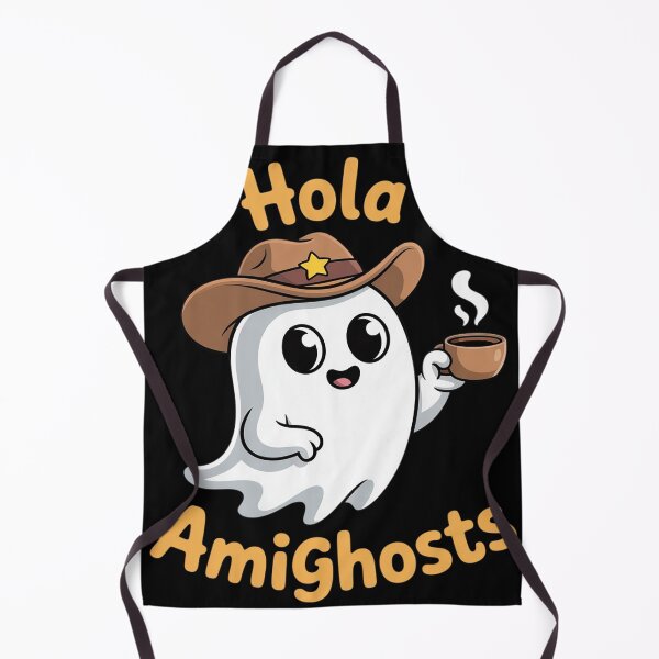 Item preview, Hola Amighosts Funny Spanish Halloween Cowboy Ghost designed and sold by lamsaoniutoi.