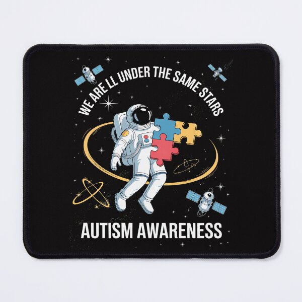 Item preview, Autism We are All Under The Same Stars Space Astronaut designed and sold by HermanTricia.