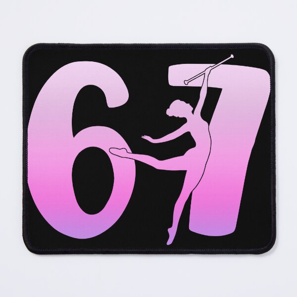 Item preview, Majorette Twirling 67 Six Seven Birthday Design designed and sold by LashondaGreen89.