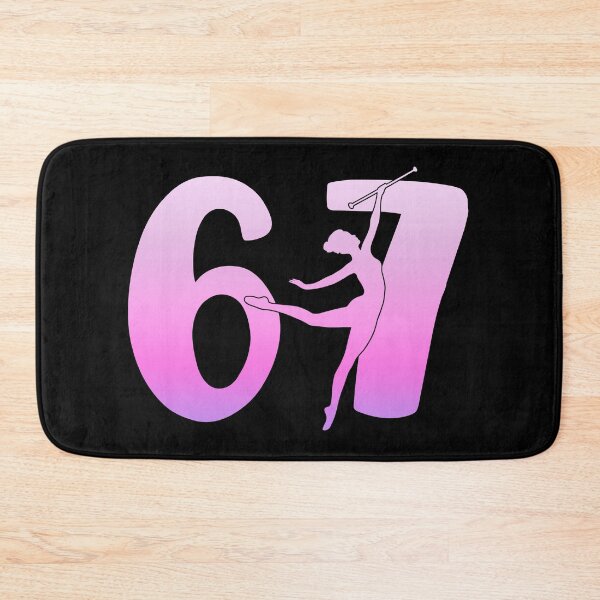 Item preview, Majorette Twirling 67 Six Seven Birthday Design designed and sold by LashondaGreen89.