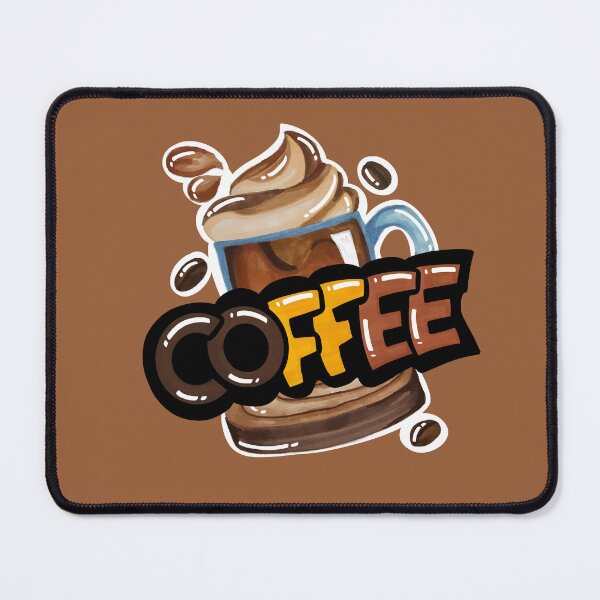 Item preview, Retro Vintage Coffee Latte – Hand-Drawn Doodle Cup Illustration designed and sold by lazypencil.art.