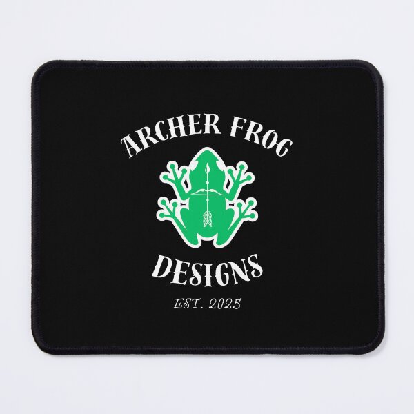 Item preview, Archer Frog Logo Dark designed and sold by ArcherFrog.