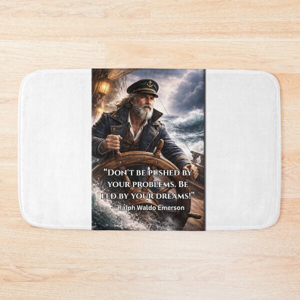 Item preview, Don't be pushed by your problems. Be led by your dreams! designed and sold by ArtOfWarTshirts.