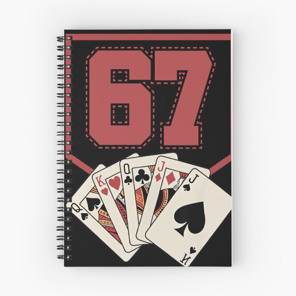 Item preview, Retro 67 Six Seven Poker Face Playing Cards Tee designed and sold by LashondaGreen89.