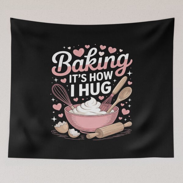 Item preview, Baking Lovers Whisk Rolling Pin Hearts Fun designed and sold by Slwankol.