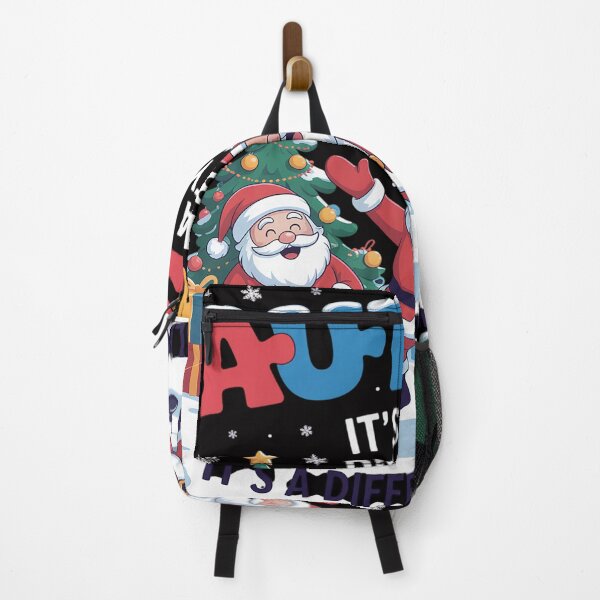 Item preview, Autism It's Not A Disability Dabbing Santa Christmas Autism designed and sold by HermanTricia.