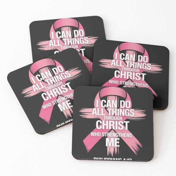 Item preview, I Can Do All Things Through Christ Breast Cancer Awareness designed and sold by lamsaoniutoi.