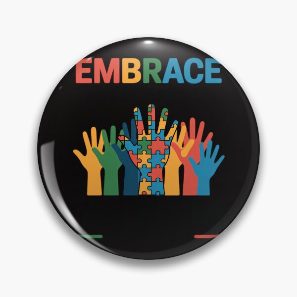 Item preview, Autism Embrace the Differences Autistic Autism Awareness designed and sold by DarioRosales.
