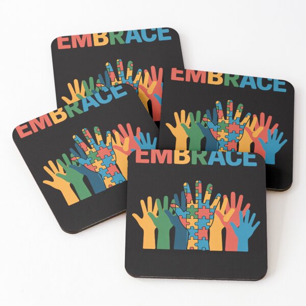 Item preview, Autism Embrace the Differences Autistic Autism Awareness designed and sold by DarioRosales.
