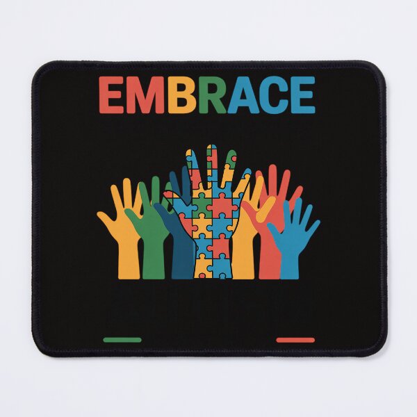 Item preview, Autism Embrace the Differences Autistic Autism Awareness designed and sold by DarioRosales.