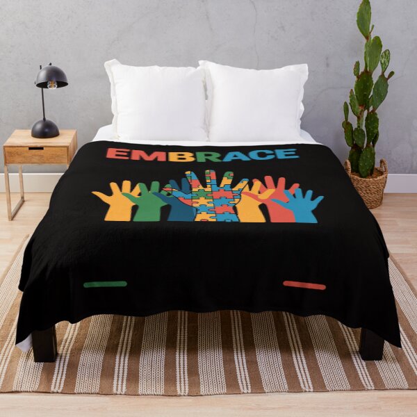 Item preview, Autism Embrace the Differences Autistic Autism Awareness designed and sold by DarioRosales.
