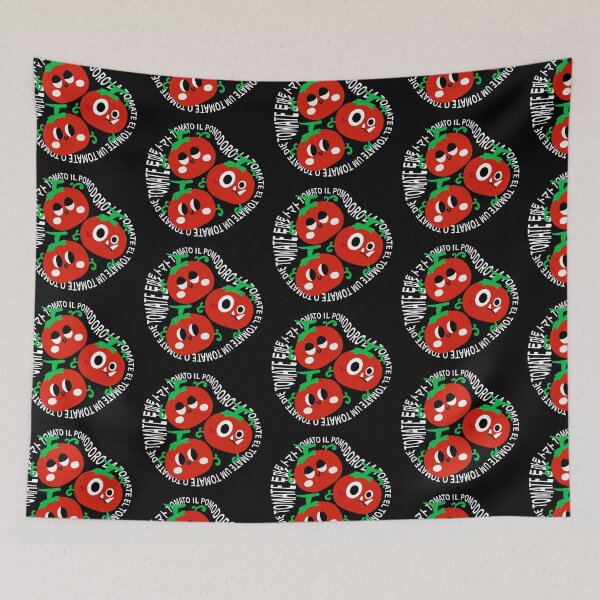 Item preview, Cute Kawaii Tomato Characters designed and sold by lazypencil.art.
