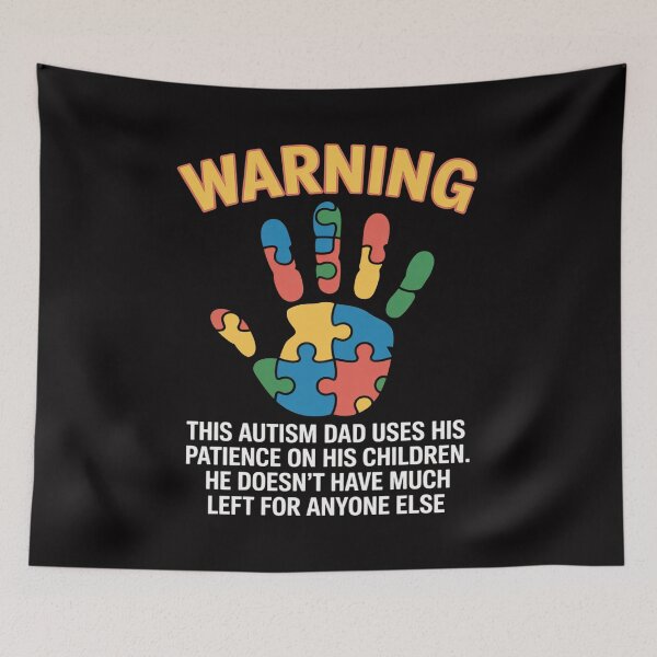 Item preview, Autism Awareness Warning This Autism Dad designed and sold by HermanTricia.
