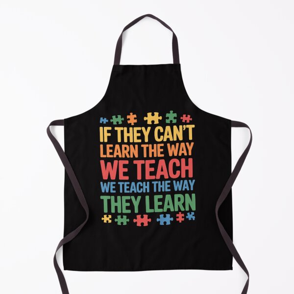 Item preview, Autism Awareness Teacher Autistic Teach Learn Gift designed and sold by HermanTricia.