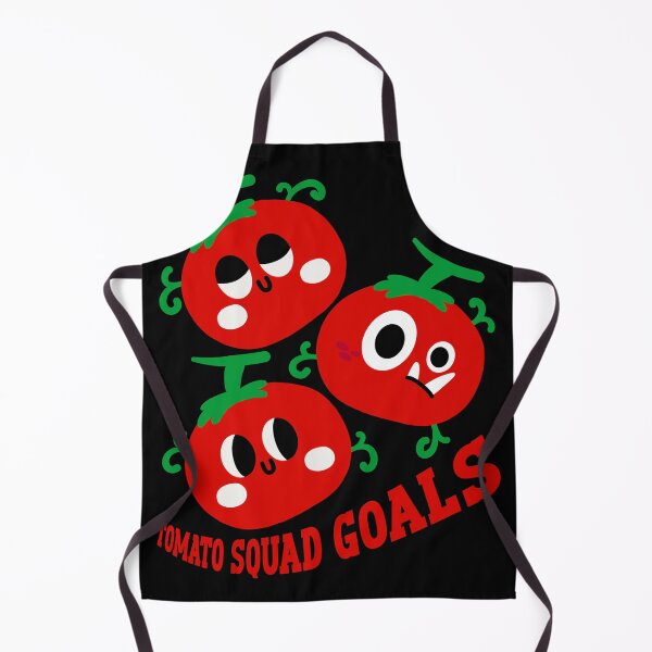 Item preview, Playful Trio of Kawaii Tomato Faces designed and sold by lazypencil.art.